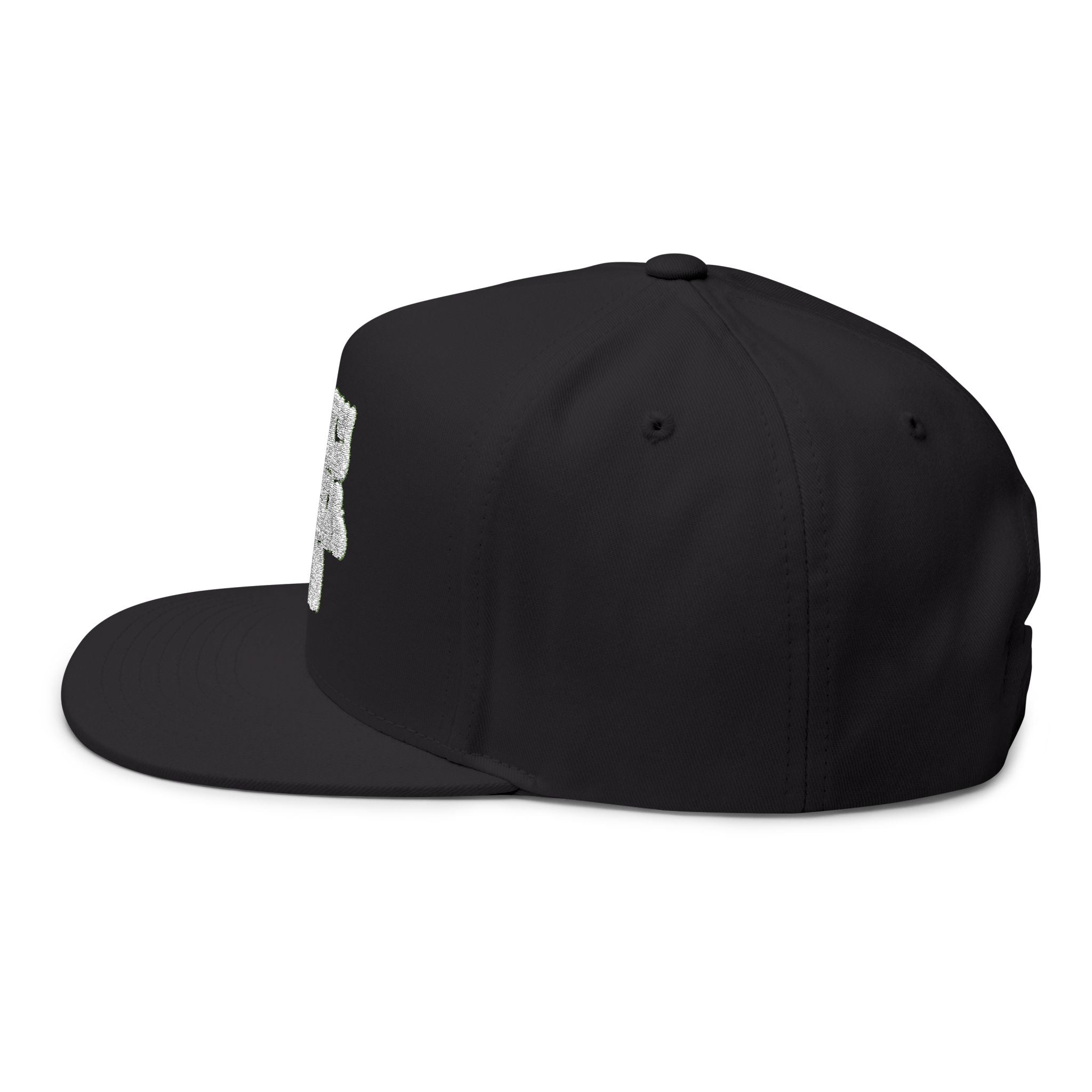 Flat Bill Cap — "Dirty Delta Kid" Embroidered Snapback
