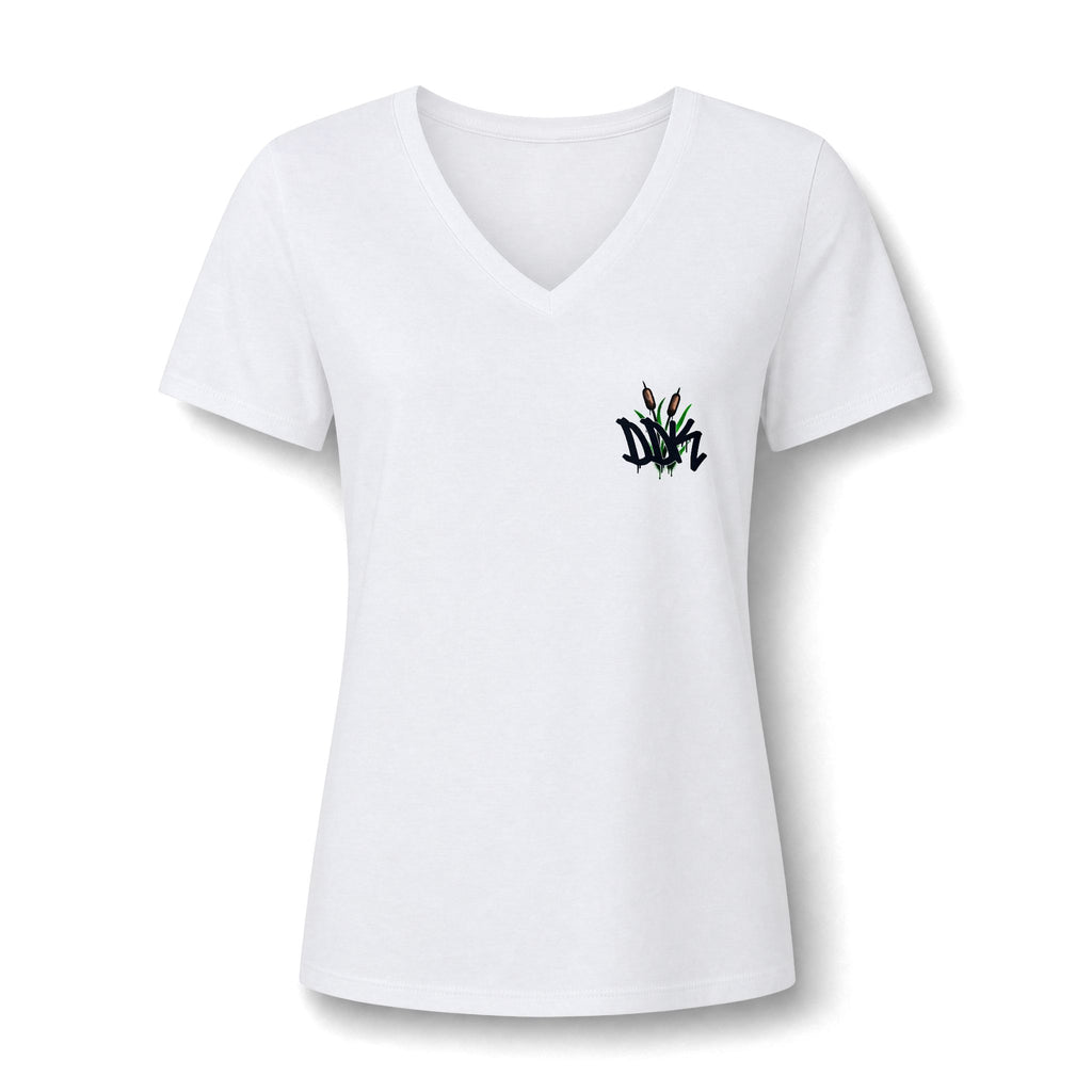 Tag the Delta Women's V-Neck Tee