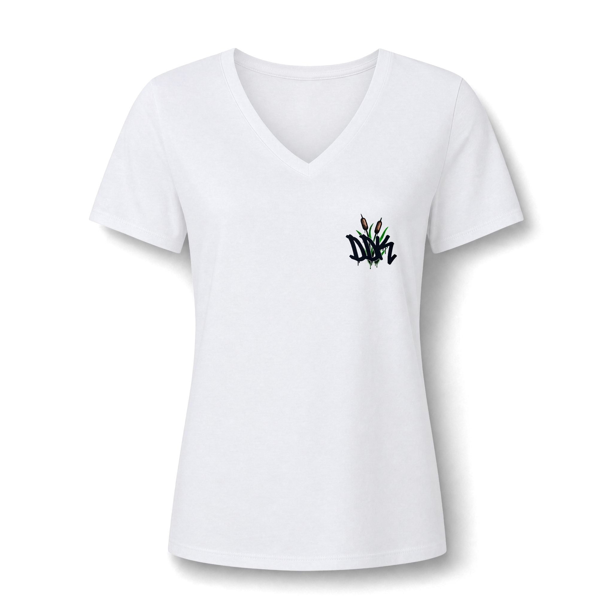 Tag the Delta Women's V-Neck Tee